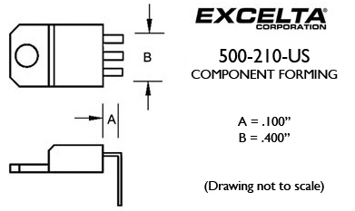 Excelta 500-210-US Measurements